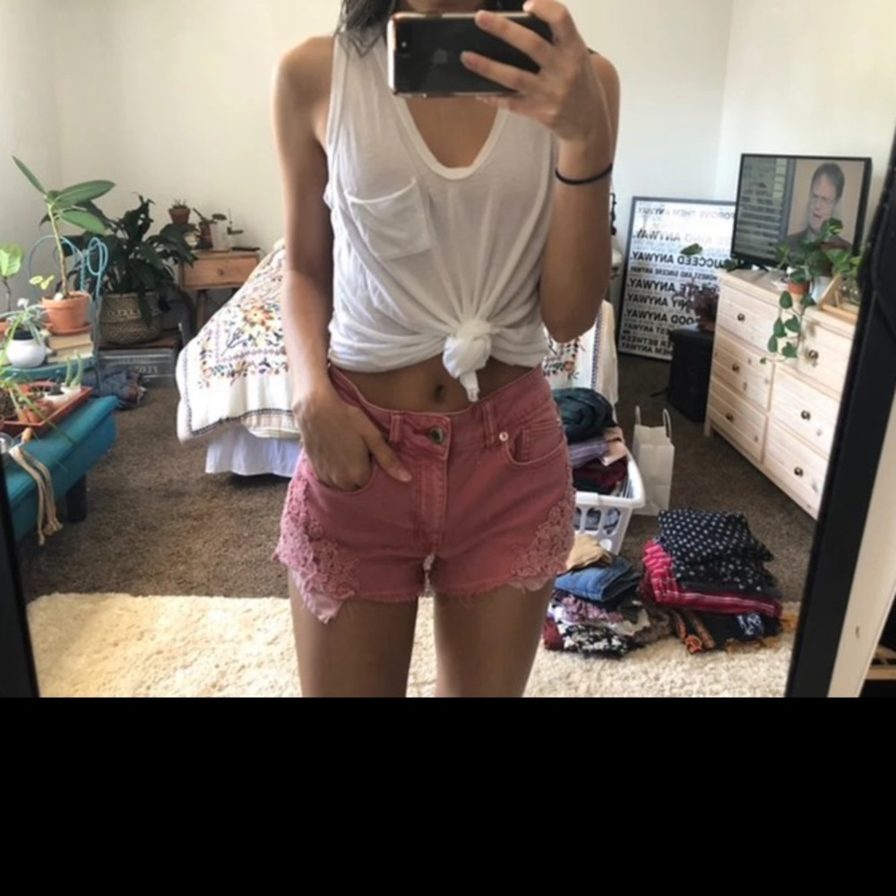 Light and Soft White Pocket Tee